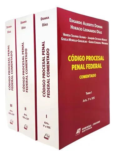 Código Procesal Penal Federal, 3 Ts. Donna, Edgardo