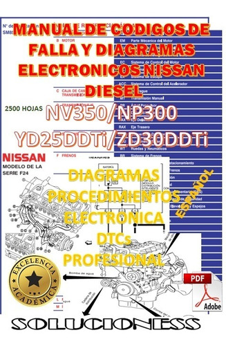 Nissan Diésel 2.5 / 3.0 Manual Codigos+diagramas+procesos++