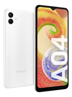 Celular Smartphone Samsung Galaxy A04 4gb 64gb 50mpx Blanco