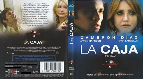 La Caja The Box Cameron Díaz Bluray Nac Sin Rayones Intacto