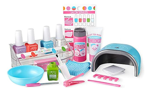 Playset Para El Cuidado De Las Uñas, 20 Pzs Para Mani-pedis
