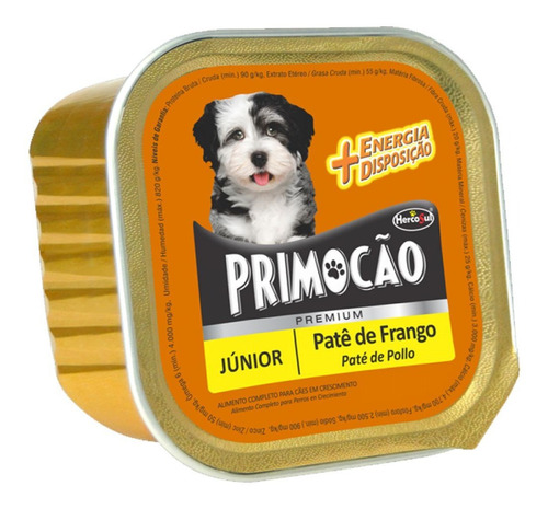 Paté Para Perro - Primocao Sabor Pollo 300grs