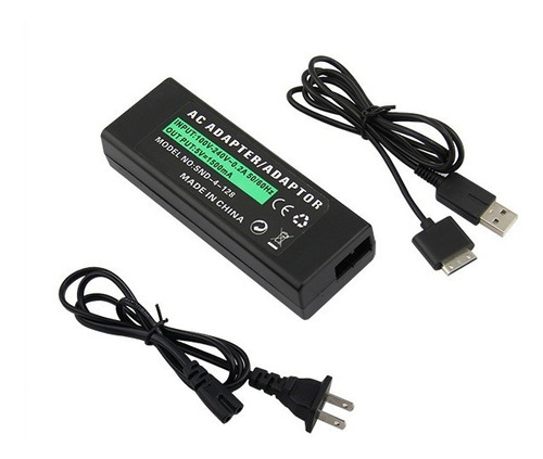 Adaptador De Corriente A/c Pspgo Psp Go Con Cable Usb