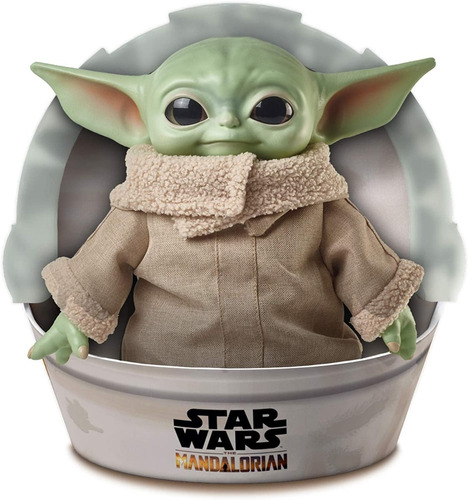 Yoda Bebe Star Wars Peluche Mattel 28 Cm De Altura Suave