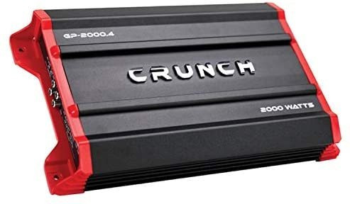 Amplificador Multicanal Crunch 4ch-500w 4ch-250w 2ch-1000w