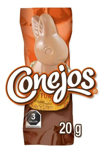 Chocolate Con Leche Turin Conejos 20 G