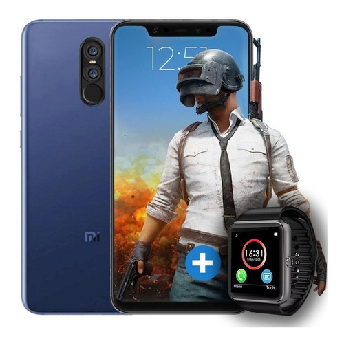 Xiaomi Pocophone F1 6 Ram 128gb + Smartwatch + Funda 