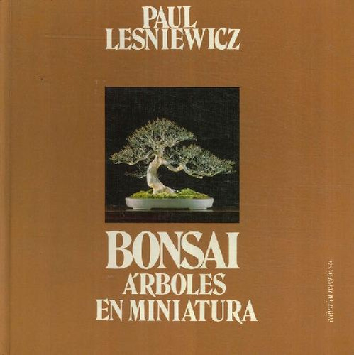 Libro Bonsai De Paul Lesniewicz