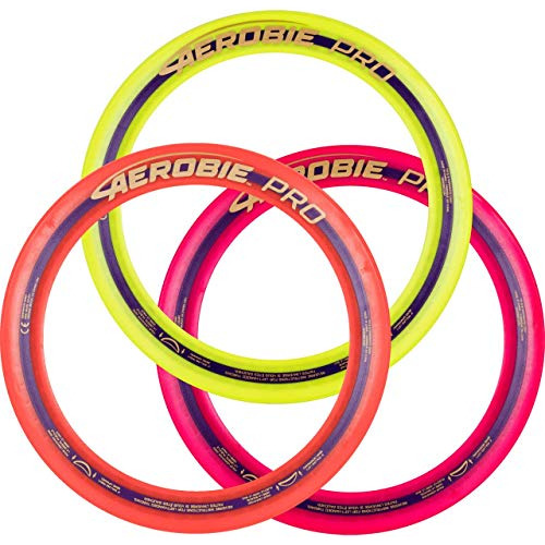 Aerobie Pro Ring De 13 Pulgadas, Juego De 3 (los Colore...