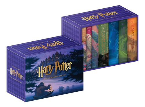 Harry Potter Tapa Dura En Caja: Libros 1-7 