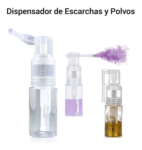 Dispensador De Escarchas Y Polvos Para Repostería Decoración