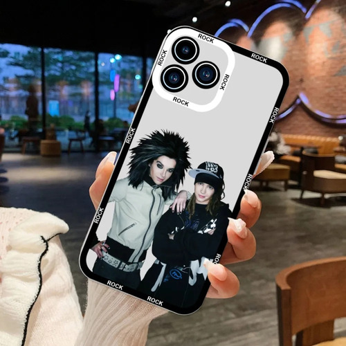 Funda De Teléfono Tom Bill Kaulitz Hotel Para iPhone 11, 12,