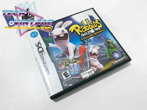 Juego Consola Nintendo Ds Rabbids Go Home