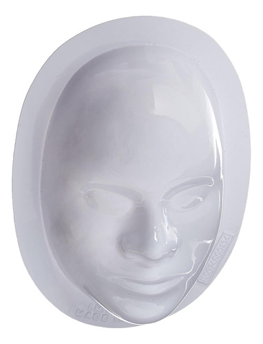 Forma De Máscara Facial De Plástico - Ei1800h, Blanco...