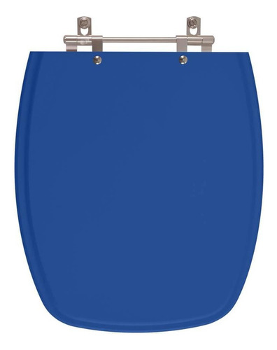 Tampa De Vaso Sanitário Poliéster Primula Plus Azul Fiori