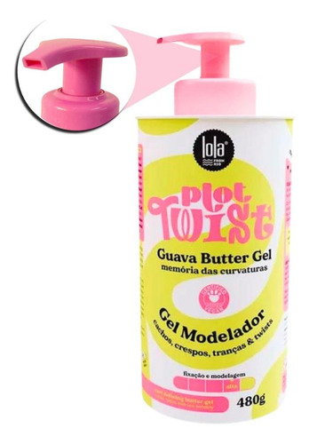 Gel Modelador Lola Plot Twist Guava Butter Gel 480g