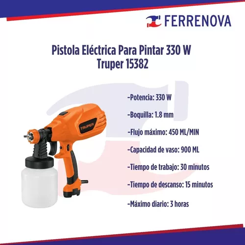 TRUPER : Pistola eléctrica para pintar PIPI-33E TRUPER