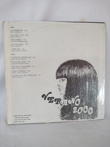 Disco Lp Verano 2000 Cumbia Lp Mexicano De 80' (Usado)
