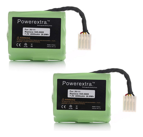 Batería De 7,2 V 4000 Mah Compatible Aspiradoras Robó...