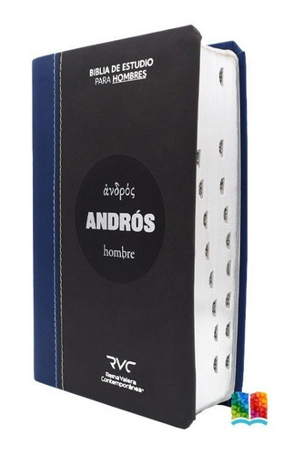 Biblia De Estudio De Hombres Andros Rvc Concordancia