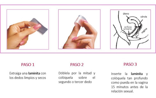 Imagen 6 de 6 de Lamina Espermicida Vcf