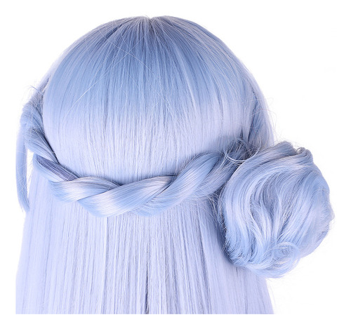 Peluca Robin Cosplay De 80 Cm De Honkai: Star Rail Para Muje