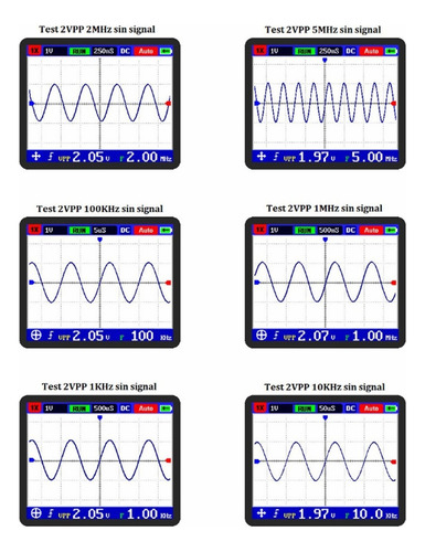 Mano Osciloscopio Digital 2.4 Lcd Dso Fnirsi Pro 5m 20msps