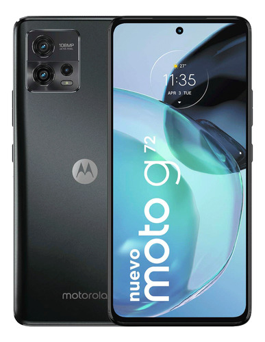 Celular Motorola Moto G72 6+128gb Negro