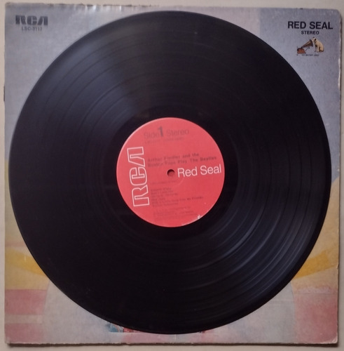 Lp Arthur Fiedler Play The Beatles 1969 Made In Usa Vg Vinil (Usado)