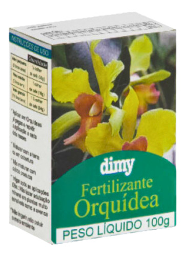 Fertilizante Granulado Dimy Orquídea 100g 100ml 100g