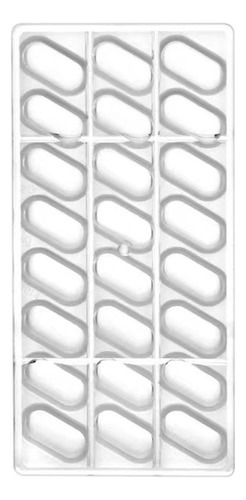 Moldes De Píldoras Forma De Cápsula Moldes Ovalos Chocolate