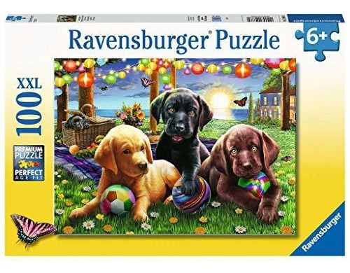 12886 Puppy Picnic Puzzle De 100 Piezas Niños Cada P