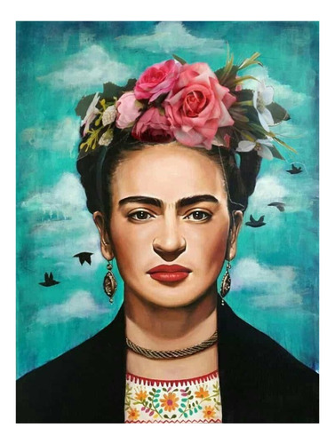 Diy Diamond Painting Pintura Diamante 5d Kit Chile Kahlo