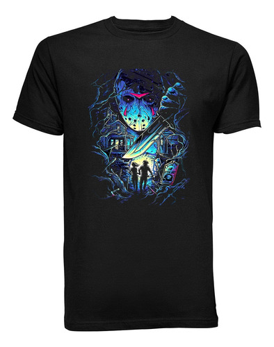 Playera T-shirt Peliculas De Terror Viernes 13 Jason 04