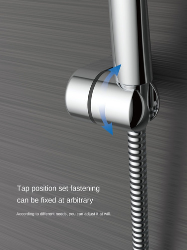 Soporte Para Mango De Ducha Prof Chrome Kébel Fk
