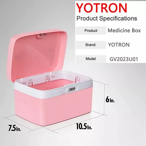 Caja Para Medicamentos Con Combinación