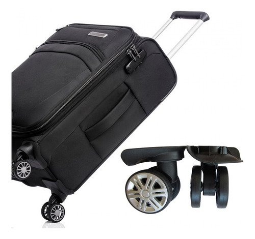 Appliable A Ruedas De Maleta De 2 Uds. Ruedas De Maleta De