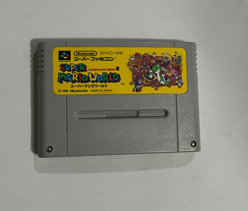 Super Mario World Nintendo Super Famicom Snes Jp