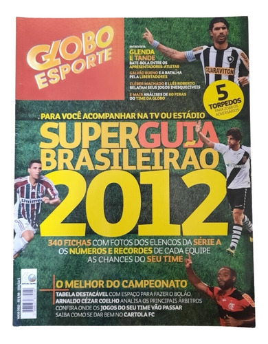Revista Globo Esporte Superguia Brasileirão Maio 2012  219