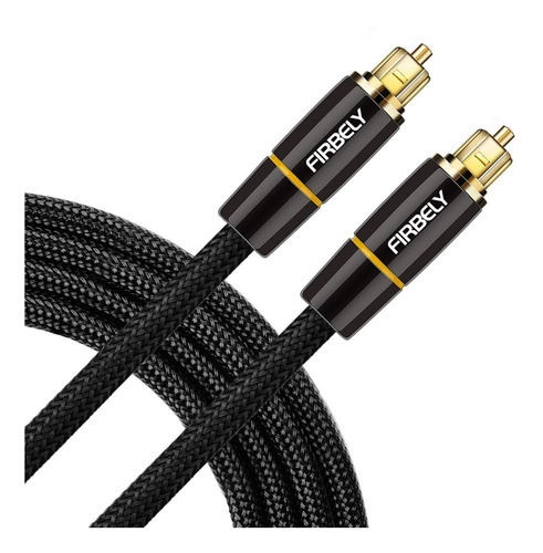 Firbely Cable Toslink De Audio Óptico Digital Macho A Macho-
