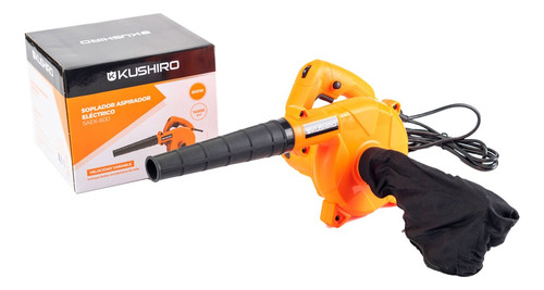 Sopladora Aspirador Electrico 600w Bolsa Recolectora Kushiro