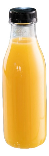 Garrafa Do Garrafa Pet Galvanotek Garrafa Suco Água Chocolate Com Capacidade De 300ml Liso - Transparente