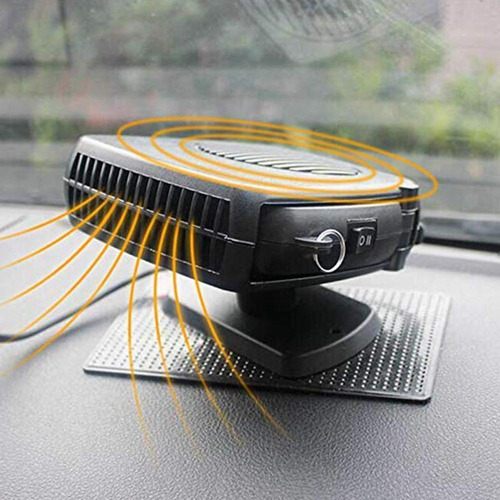 Fs Calentador De Coche Portátil 2 En 1 Con Ventilador 150w