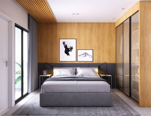 Imagem 10 de 14 de Apartamento, 1 Dorms Com 41.61 M² - Balneario Maracana - Praia Grande - Ref.: Sh59 - Sh59