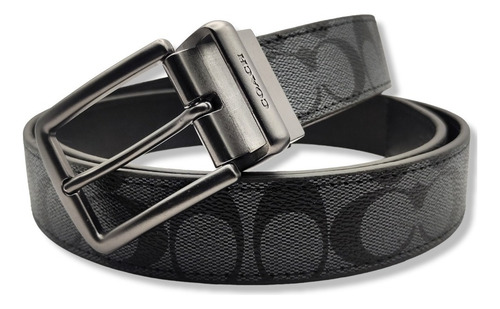 Cinturón Coach Reversible Doble Vista Unisex Troquelado