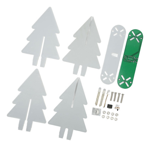 Kit De Soldadura Para Árbol De Navidad En 3d, Led, Degradado