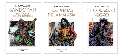 Clarín Colección Emilio Salgari Set De 3 Libros 