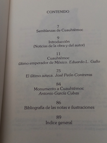 Cuauhtémoc Último Emperador De México (Usado)