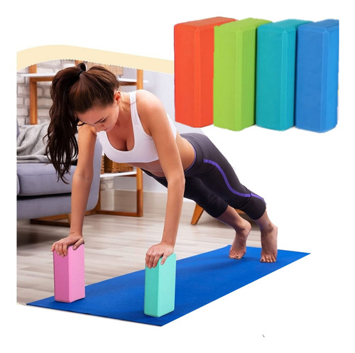 Bloque Yoga Pilates Ejercicios Para Mat De Yoga Ladrillo Gym