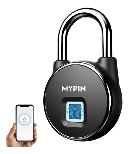 Candado De Huellas Dactilares  Smart Keyless Bluetooth ...